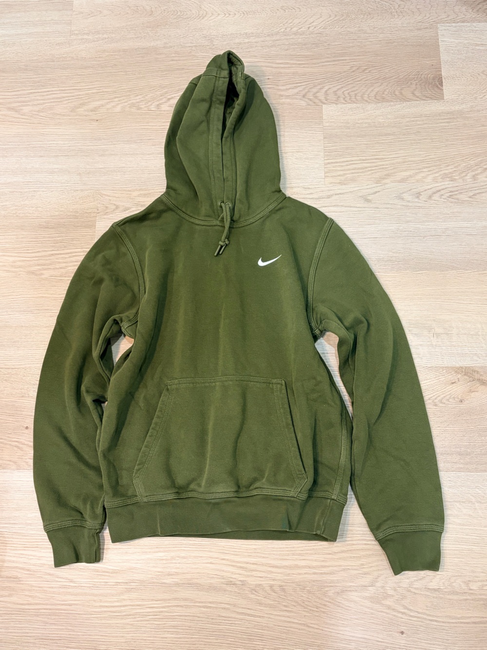 Nike Olive Green Pullover Hoodie
